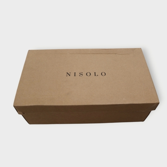 Nisolo Everyday Oxford Dress Shoes Black Leather Lace Up Sz 10 Men's With Box - Picture 8 of 8